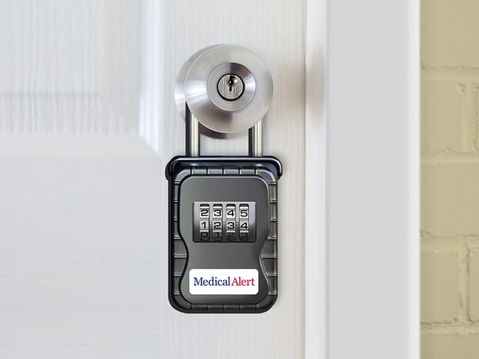 Key Lockbox Yellow House