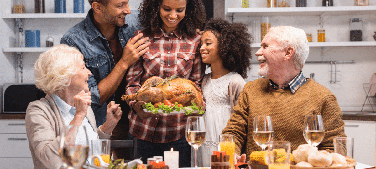 Family At Thanksgiving